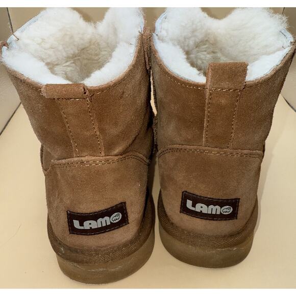 Lamo Willow Boots Women Size 7 Short Suede - Picture 4 of 8
